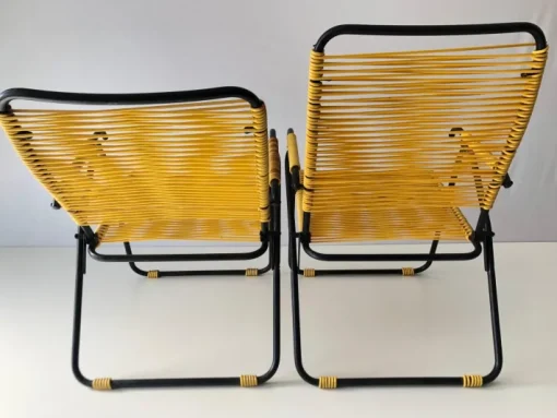 Pamono Set of Italian Exterior Spaghetti Armchairs, Italy, 1970s Discount