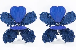 Pamono Set of Italian Modern Iron and Textile Garden Chairs by Spazzapan, 1990s