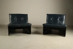 Pamono Set of Jeans Rondo Easy Chairs by Erik Deforce for Hi-Plan, 1970s New