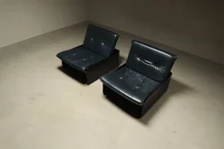 Pamono Set of Jeans Rondo Easy Chairs by Erik Deforce for Hi-Plan, 1970s New
