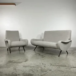 Pamono Set of Lady Chair Armchair and Sofa by Marco Zanuso for Arflex, 1950s Online
