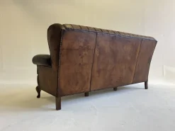 Pamono Set of Leather Sofa and Chair, Portugal, 1960s Best