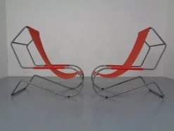 Pamono Set of Lido Sun Lounger by Battista & Gino Giudici for Wohnbedarf, 1999 Online
