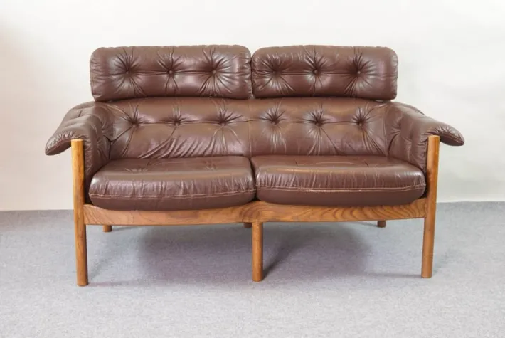 Pamono Set of Living Room Armchairs attributed to Sven Ellekaer for Coja, 1960s New