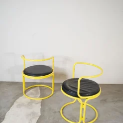 Pamono Set of Locus Solar Series Lounge Chairs by Gae Aulenti for Poltronova, Late 1960s Online