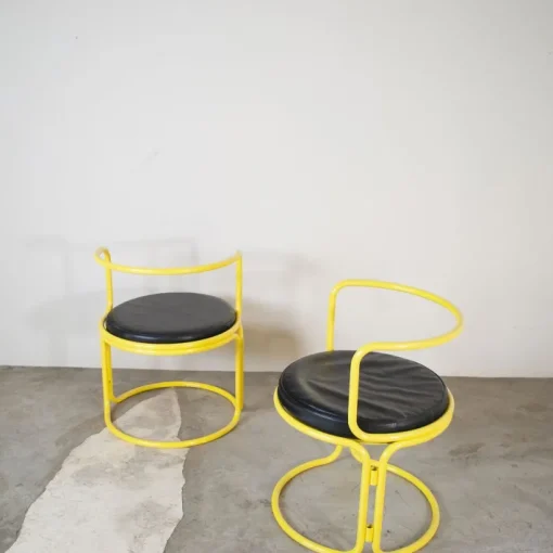Pamono Set of Locus Solar Series Lounge Chairs by Gae Aulenti for Poltronova, Late 1960s Online
