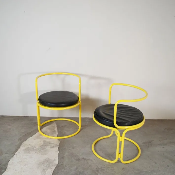 Pamono Set of Locus Solar Series Lounge Chairs by Gae Aulenti for Poltronova, Late 1960s Online