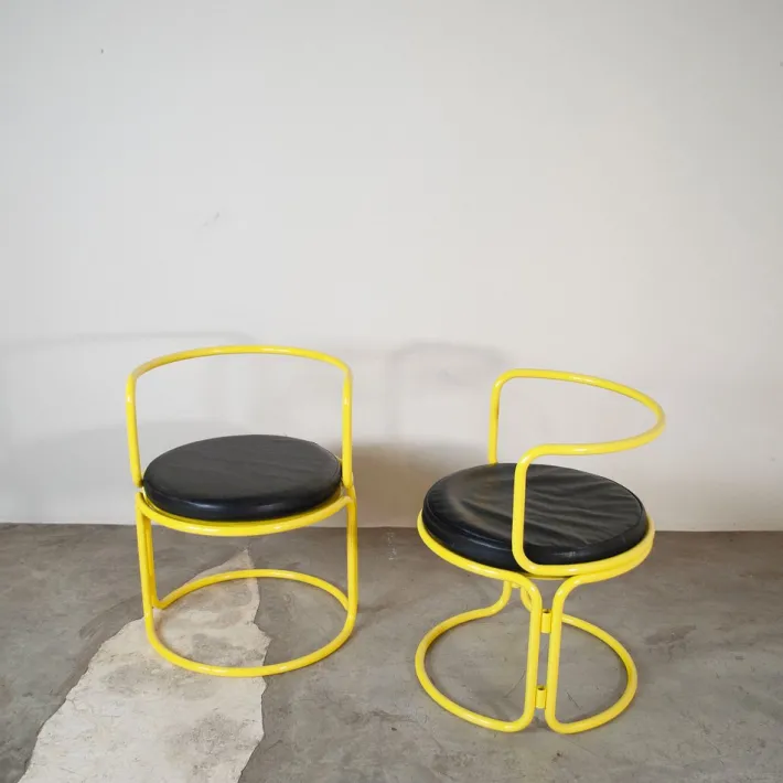 Pamono Set of Locus Solar Series Lounge Chairs by Gae Aulenti for Poltronova, Late 1960s Online