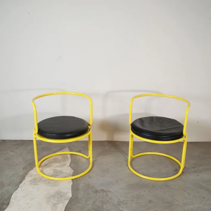 Pamono Set of Locus Solar Series Lounge Chairs by Gae Aulenti for Poltronova, Late 1960s Online
