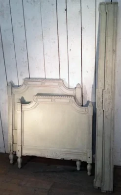 Pamono Set of Louis the XVI Style Painted Bed Frame Clearance