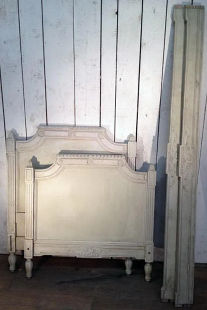 Pamono Set of Louis the XVI Style Painted Bed Frame Clearance