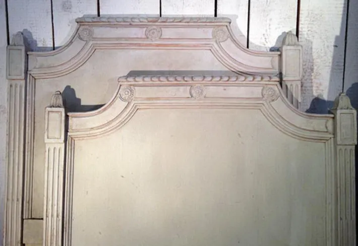 Pamono Set of Louis the XVI Style Painted Bed Frame Clearance