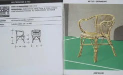 Pamono Set of M753 Garden Armchairs from Gervasoni Udine, Italy, 1930s Hot
