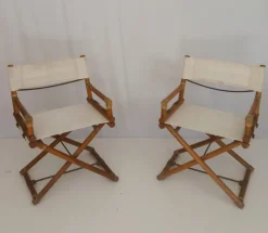 Pamono Set of McGuire Director's Chairs, 1950s Discount