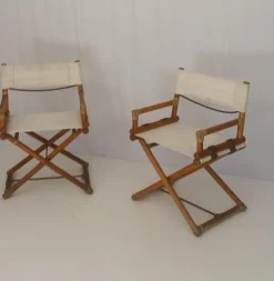 Pamono Set of McGuire Director's Chairs, 1950s Discount