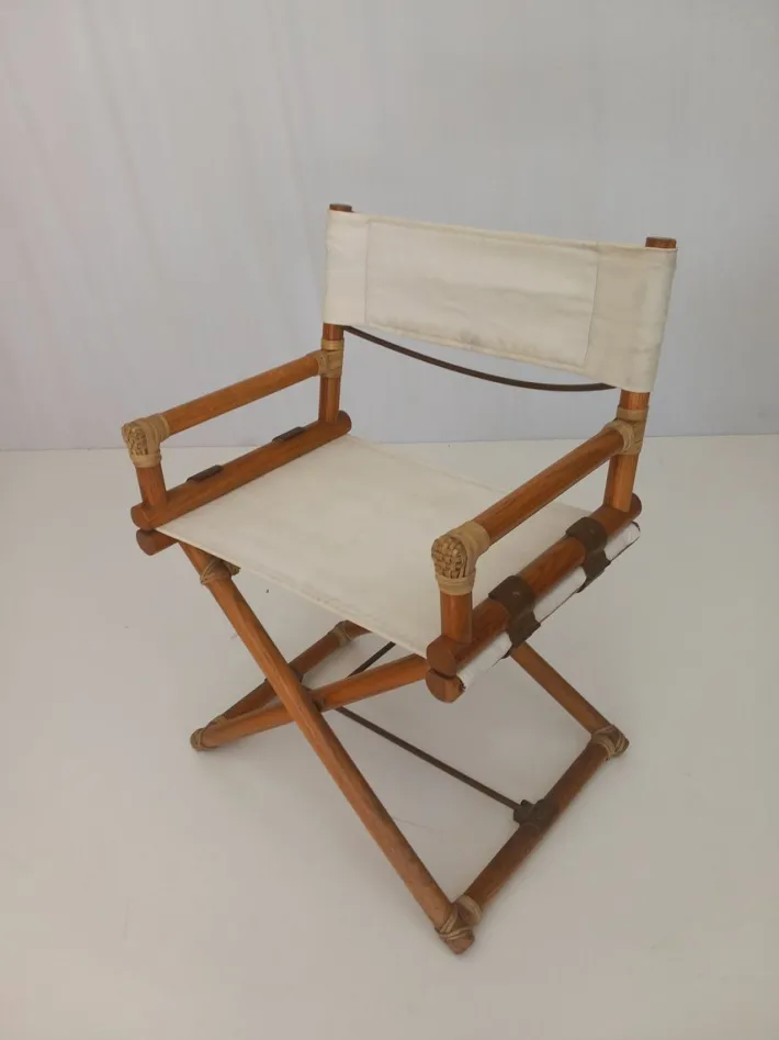 Pamono Set of McGuire Director's Chairs, 1950s Discount