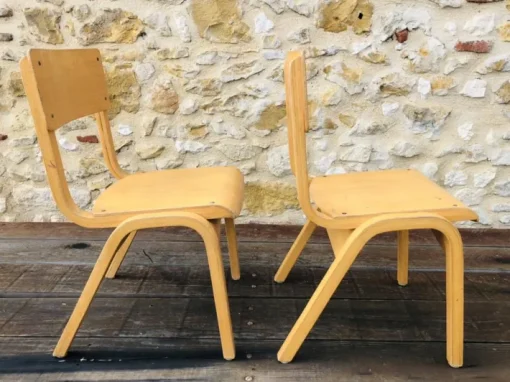 Pamono Set of Mid-Century Bentwood Children Chairs Sale