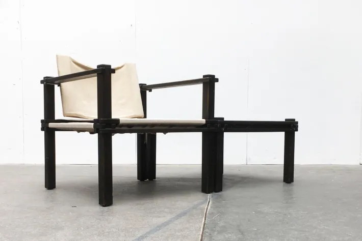 Pamono Set of Mid-Century Farmer Series Chair & Table Set by Gerd Lange for Bofinger, 1960s Online