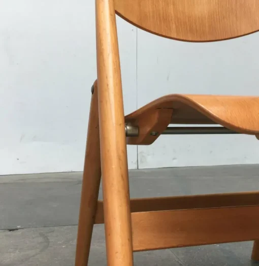 Pamono Set of Mid-Century German SE 18 Children Folding Chairs by Egon Eiermann for Wilde+spieth, 1950s Online