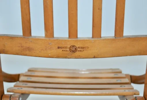 Pamono Set of Mid-Century Italian Childrens Folding Chairs from Fratelli Reguitti Hot