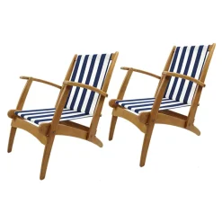 Pamono Set of Mid-Century Modern Gracias Lacquered Wooden Folding Deck Chairs Online