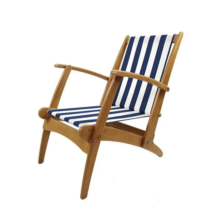 Pamono Set of Mid-Century Modern Gracias Lacquered Wooden Folding Deck Chairs Online