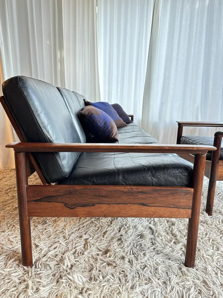 Pamono Set of Mid-Century Sofa Set, Gervan, Belgium, 1960s Hot