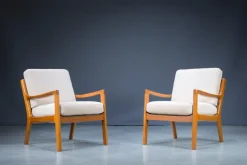Pamono Set of Mid-Century Teak Senator Lounge Chairs by Ole Wanscher Outlet