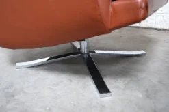 Pamono Set of Model 802 Lounge Chair and Ottoman by Werner Langenfeld for ESA, 1970s Outlet