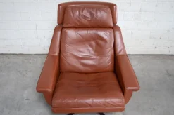 Pamono Set of Model 802 Lounge Chair and Ottoman by Werner Langenfeld for ESA, 1970s Outlet