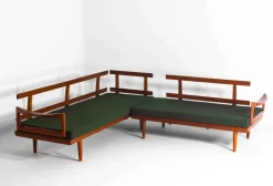 Pamono Set of Modular Corner Sofa by Tove & Edvard Kindt-Larsen, 1960s Outlet