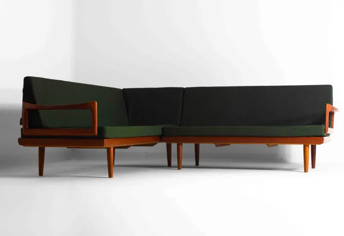 Pamono Set of Modular Corner Sofa by Tove & Edvard Kindt-Larsen, 1960s Outlet