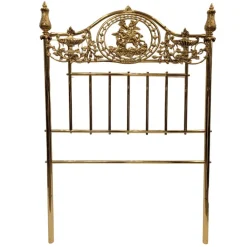 Pamono Set of Napoleon III Style Bed Headboards in Gilt Bronze, France, 1890s Online