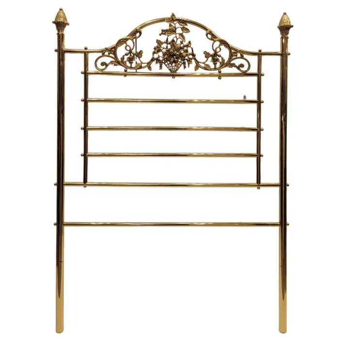 Pamono Set of Napoleon III Style Bed Headboards in Gilt Bronze, France, 1890s Online