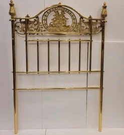 Pamono Set of Napoleon III Style Bed Headboards in Gilt Bronze, France, 1890s Online