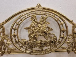 Pamono Set of Napoleon III Style Bed Headboards in Gilt Bronze, France, 1890s Online