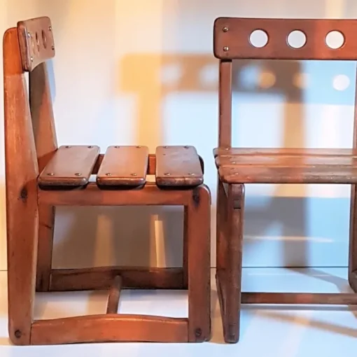 Pamono Set of Norwegian Children's Chairs by Bernt Heiberg, 1940s Clearance