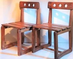 Pamono Set of Norwegian Children's Chairs by Bernt Heiberg, 1940s Clearance