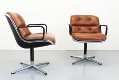 Pamono Set of Office Chairs by Charles Pollock for Knoll, 1980s Outlet