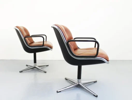 Pamono Set of Office Chairs by Charles Pollock for Knoll, 1980s Outlet