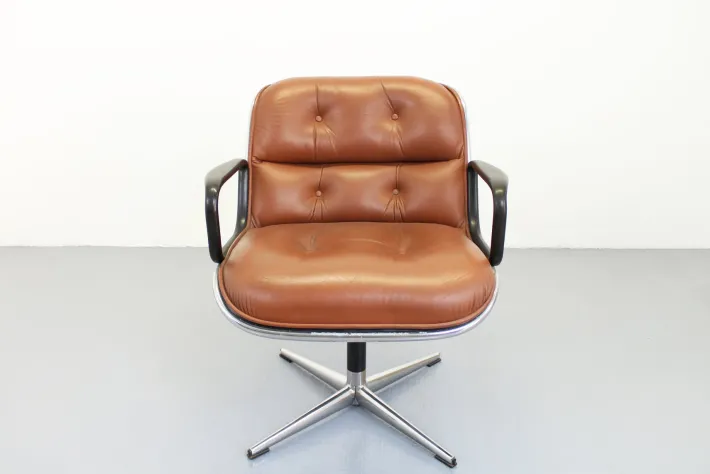 Pamono Set of Office Chairs by Charles Pollock for Knoll, 1980s Outlet