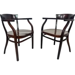 Pamono Set of Office Chairs by Otto Wagner for Thonet, 1890s Online