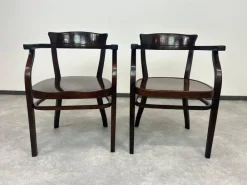 Pamono Set of Office Chairs by Otto Wagner for Thonet, 1890s Online