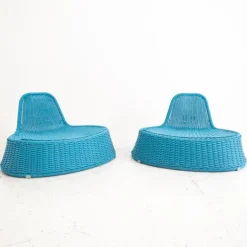 Pamono Set of Outdoor Armchairs in Synthetic Wicker from Ikea, 2007 Hot