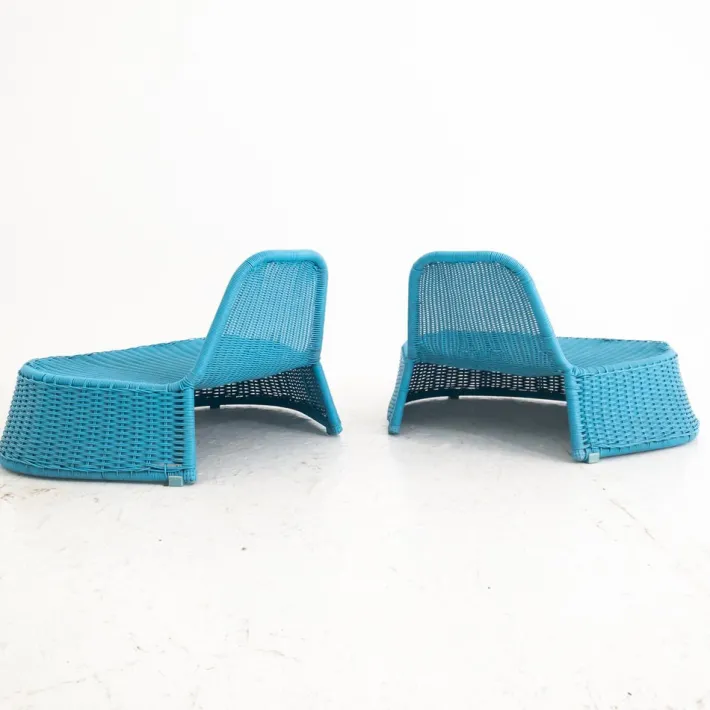 Pamono Set of Outdoor Armchairs in Synthetic Wicker from Ikea, 2007 Hot