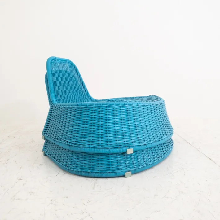 Pamono Set of Outdoor Armchairs in Synthetic Wicker from Ikea, 2007 Hot