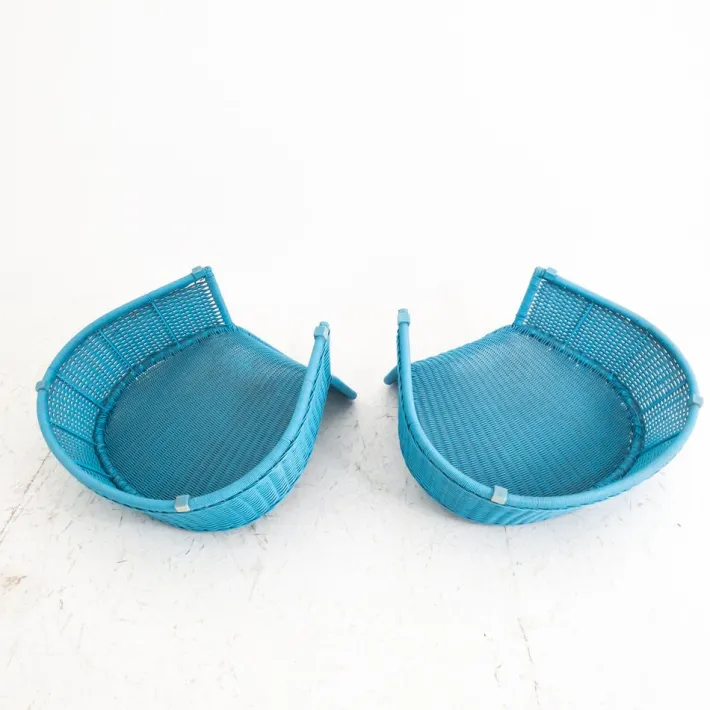 Pamono Set of Outdoor Armchairs in Synthetic Wicker from Ikea, 2007 Hot