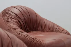 Pamono Set of Pangolin Leather Sofa and Armchair by Egg Designs, 2015 Outlet