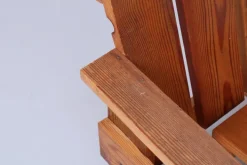 Pamono Set of Pine Crate Wood Children's Chairs in the style of Gerrit Rietveld, 1980s Outlet