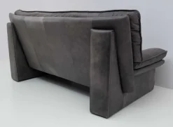 Pamono Set of Postmodern Sofa in Italian Leather by Nicoletti Salotti, 1980s Online